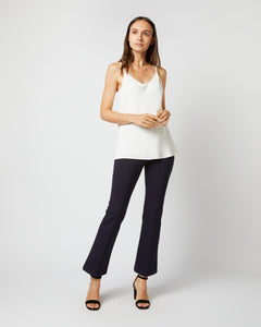 Camisole in Ivory Silk Crepe de Chine