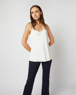 Load image into Gallery viewer, Camisole in Ivory Silk Crepe de Chine
