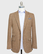 Load image into Gallery viewer, Virgil No. 2 Jacket in Brown/Oat Herringbone Tweed
