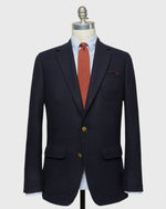 Load image into Gallery viewer, Ghost Blazer in Navy Harris Tweed
