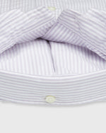Load image into Gallery viewer, Button-Down Sport Shirt in Lavender University Stripe Oxford
