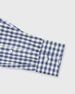 Load image into Gallery viewer, Otto Handmade Sport Shirt in Slate/Bone Gingham Brushed Twill
