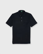 Load image into Gallery viewer, Short-Sleeved Polo in Olive Dark Oxford Pique
