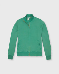 Track Jacket in Kelly French Terry