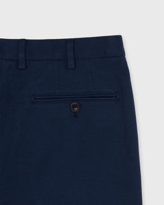 Sport Trouser in Navy Cotton/Cashmere Twill