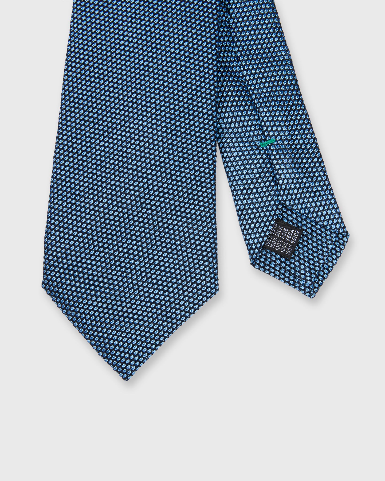 Silk Fino Grenadine Tie in Light Blue