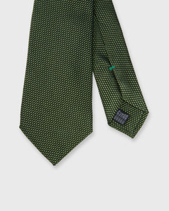 Silk Fino Grenadine Tie in Clover