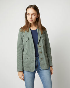 Military Jacket in Army Green