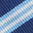 Silk Bow Tie in Navy/Sky Brooks Stripe