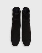 Load image into Gallery viewer, Stretch Ankle Boot in Black Suede
