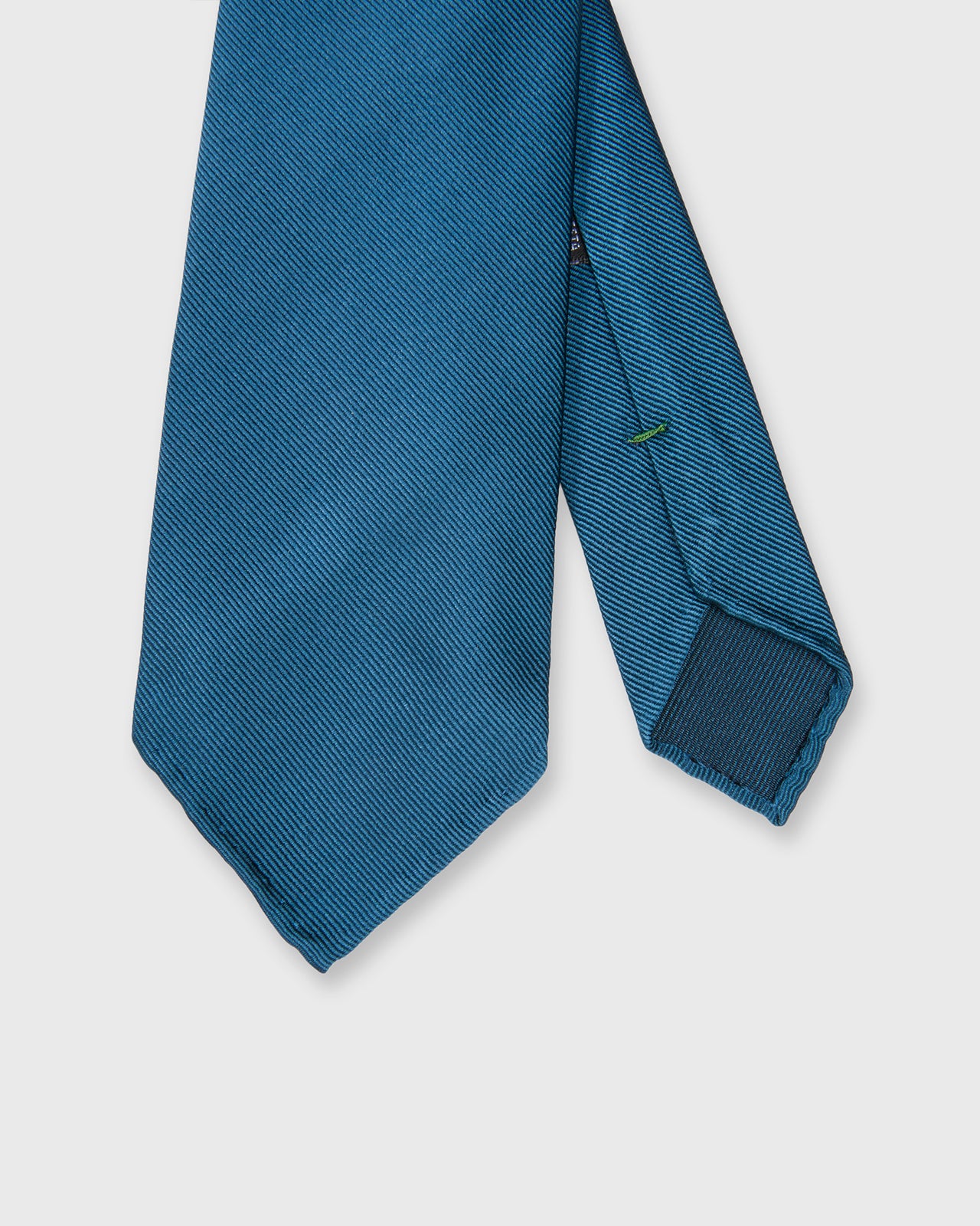 Silk Woven Tie in River Twill