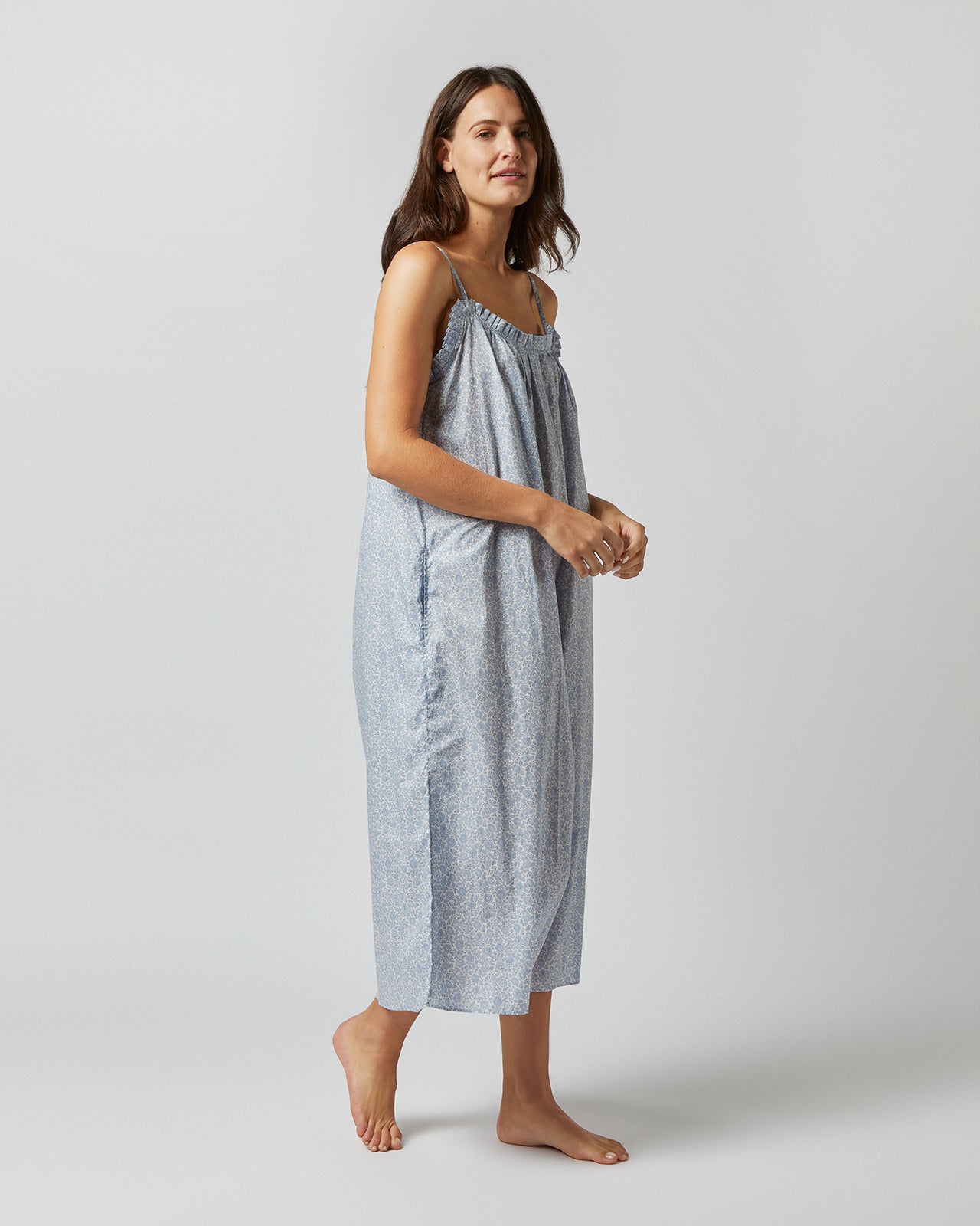 Lena Slip in Sky D'Anjo Coast Liberty Fabric