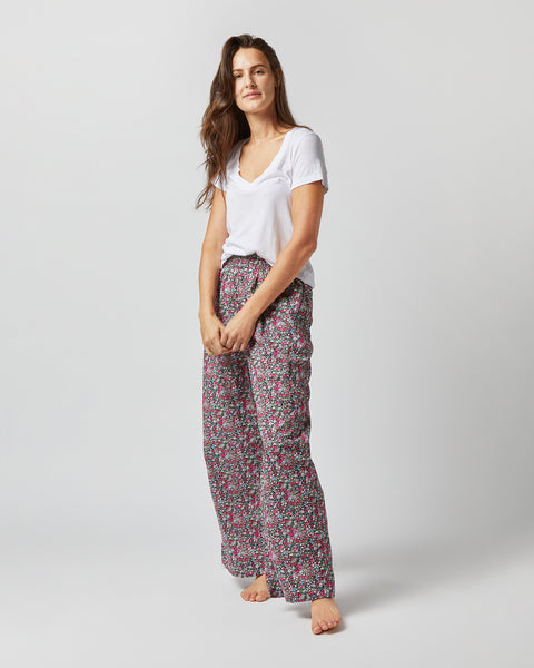 Floral discount pajama pants