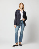 Load image into Gallery viewer, Ghost Blazer in Navy High-Twist
