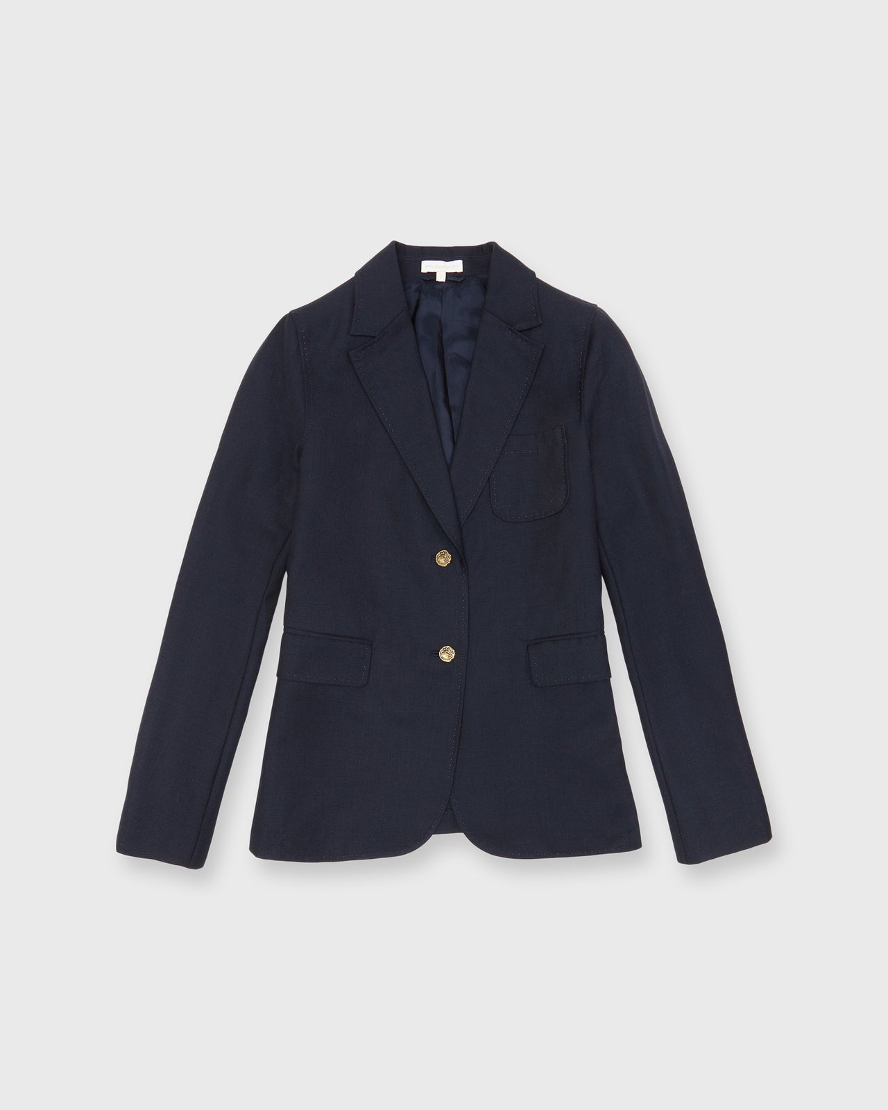 Ghost Blazer in Navy High-Twist | Shop Sid Mashburn
