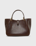 Load image into Gallery viewer, Annalisa Satchel Bag in Dark Brown Leather
