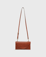 Load image into Gallery viewer, Envelope Crossbody Bag in Golden Leather
