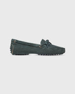 Load image into Gallery viewer, Driving Moccasin in Jungle Green Suede
