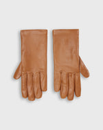 Load image into Gallery viewer, Cashmere-Lined Gloves in Camel Nappa Leather
