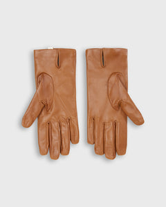 Cashmere-Lined Gloves in Camel Nappa Leather