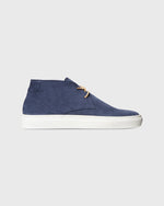 Load image into Gallery viewer, Chukka Lace-Up Sneaker in Pacific Blue Suede
