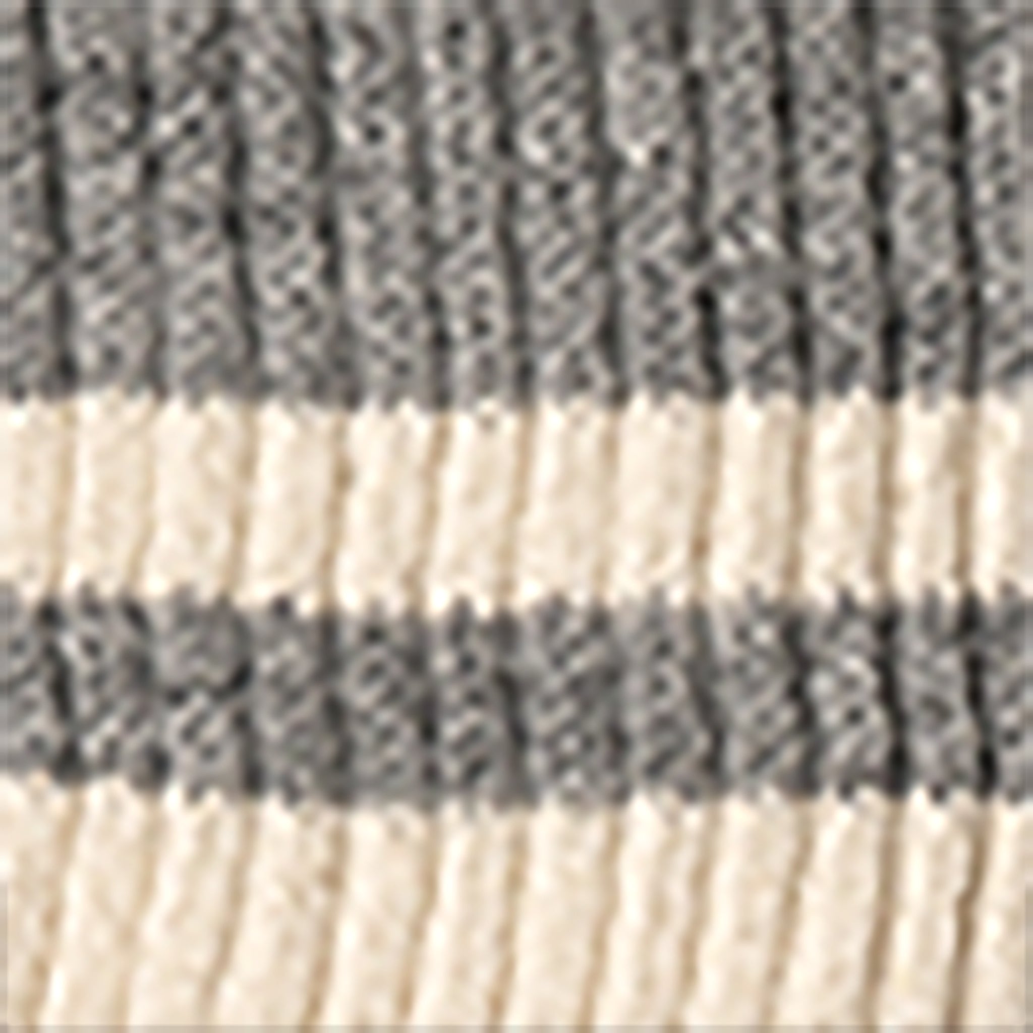 Retro Mono Stripe Socks in Heather Grey
