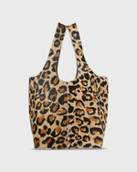 Load image into Gallery viewer, Paola Bucket Bag in Painterly Leopard Printed Pony
