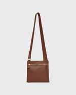 Load image into Gallery viewer, Crossbody Pouch in Brown Leather
