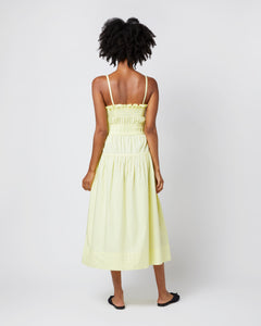 Lisbet Dress in Lemon Quartz