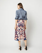 Load image into Gallery viewer, Pencil Skirt in Va-Va Shot Cotton
