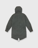 Load image into Gallery viewer, Cashpad Parka in Green Dry Waxed Poplin
