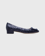 Load image into Gallery viewer, Buckle Shoe in Midnight Sequin
