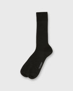 Load image into Gallery viewer, Trouser Dress Socks in Heather Charcoal Extra Fine Merino
