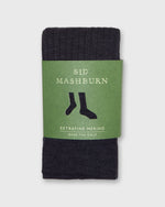 Load image into Gallery viewer, Over-The-Calf Dress Socks in Heather Charcoal Extra Fine Merino

