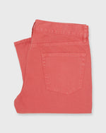 Load image into Gallery viewer, Slim Straight 5-Pocket Pant in Coral Canvas
