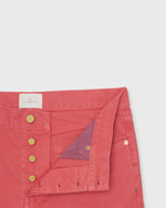 Load image into Gallery viewer, Slim Straight 5-Pocket Pant in Coral Canvas
