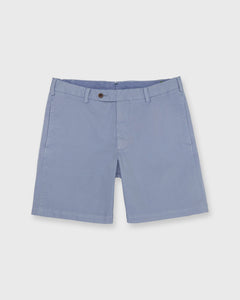 Garment-Dyed Short in Dusty Blue AP Lightweight Twill