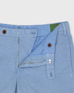 Load image into Gallery viewer, Garment-Dyed Short in Cornflower Cotolino Twill
