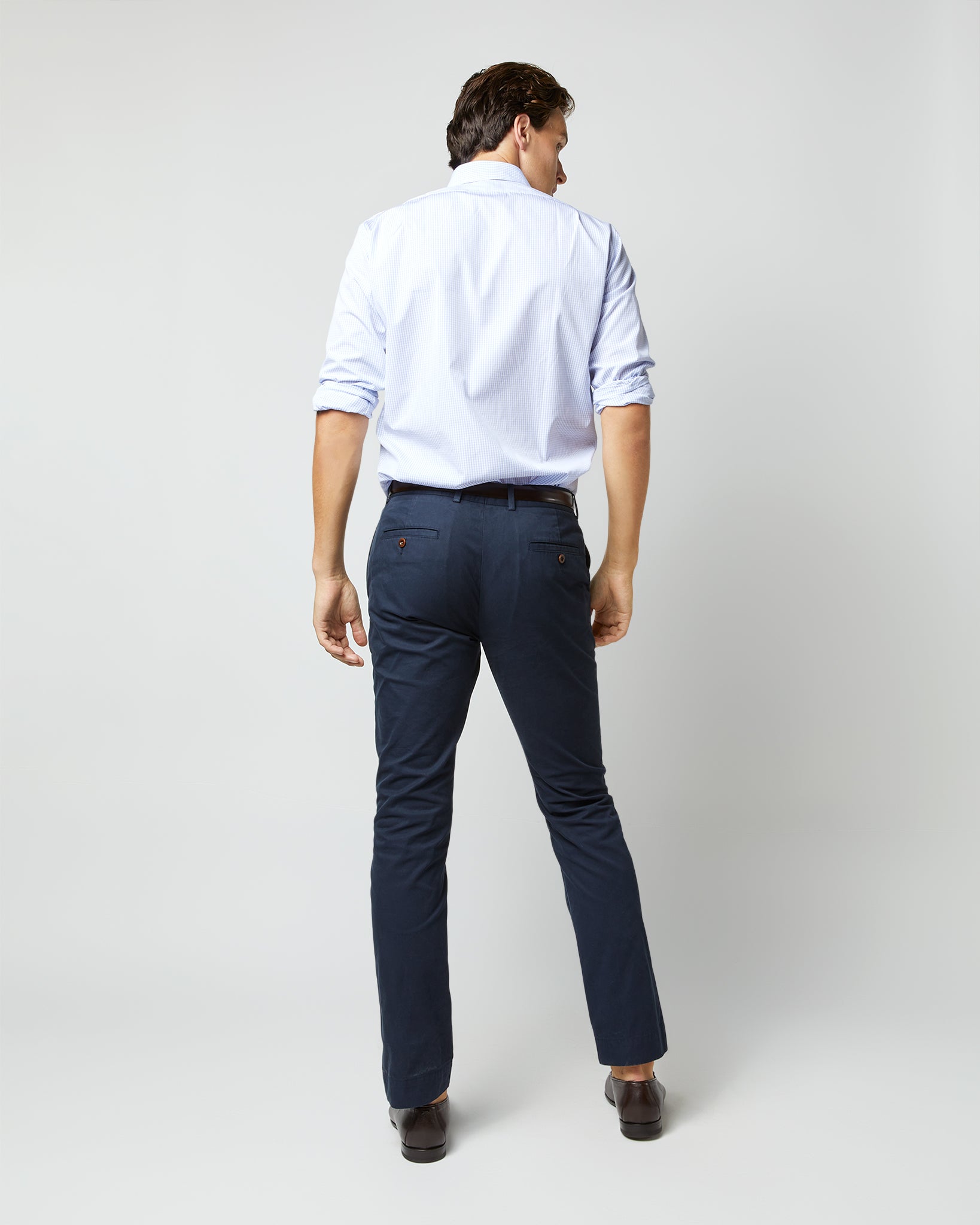 Garment-Dyed Field Pant in Navy AP Lightweight Twill