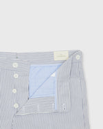 Load image into Gallery viewer, Tex Sport Trouser in Blue/White Seersucker
