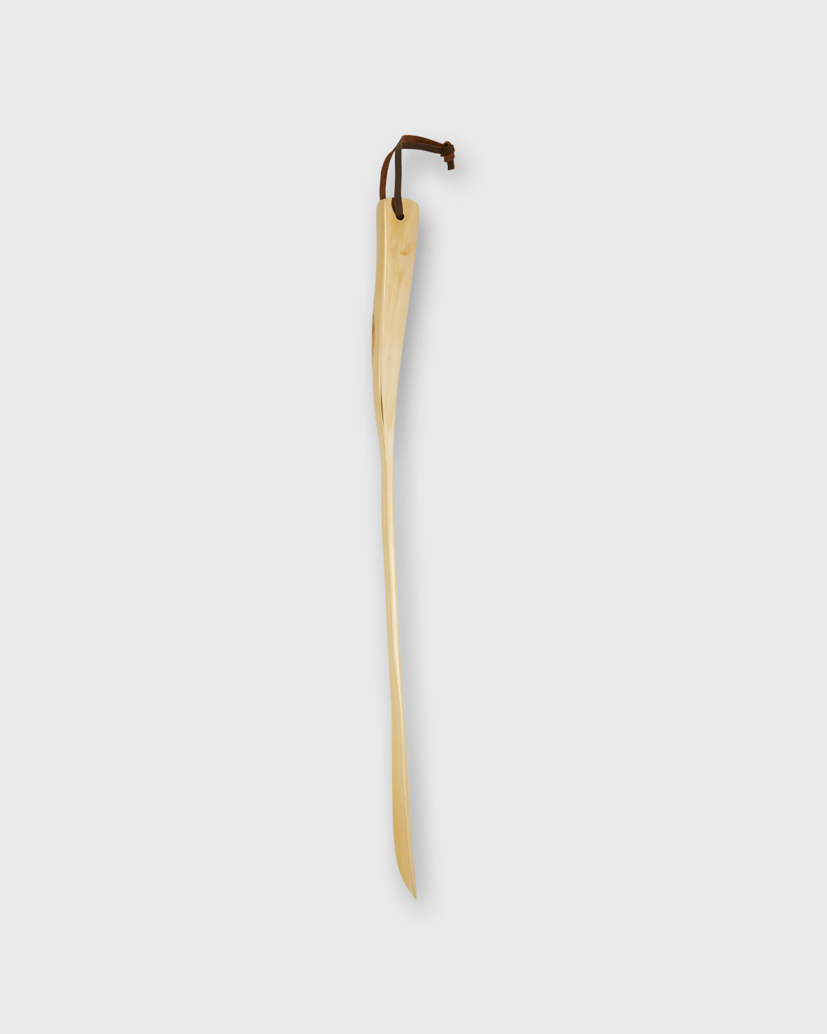 Long Square-Grip Shoe Horn in Brass