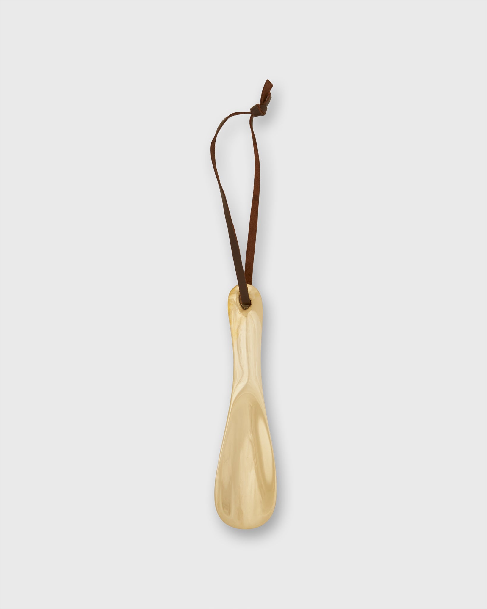 Small Classic Shoe Horn in Brass