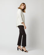 Load image into Gallery viewer, Ana Fringe Top in Ivory Sparkle Tweed

