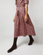 Load image into Gallery viewer, Classic Shirtwaist Dress in Red/Pink Multi Nectar Liberty Fabric
