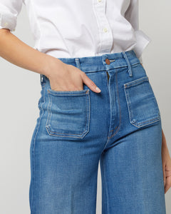 The Patch Pocket Roller Jean in Eager Beaver