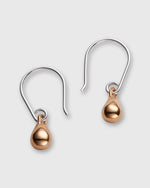Load image into Gallery viewer, Tiny Drop Earrings in Gold-Plated Brass/Sterling Silver
