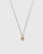 Load image into Gallery viewer, Tiny Drop Pendant Necklace in Gold-Plated Brass/Sterling Silver
