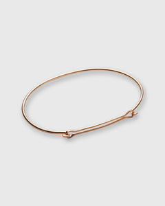 Fine Bracelet with Link in Gold-Plated Brass