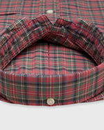 Load image into Gallery viewer, Button-Down Sport Shirt in Royal Stewart Summer Tartan Poplin
