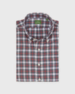 Load image into Gallery viewer, Button-Down Sport Shirt in Stewart Dress Summer Tartan Poplin
